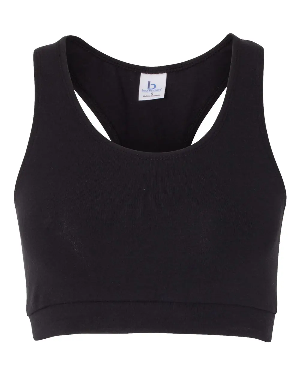 Boxercraft Women’s Support Your Team Sports Bra in Black