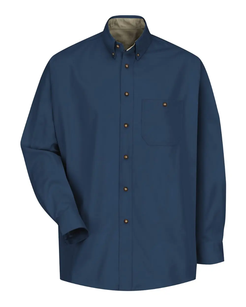 Red Kap Men's Cotton Contrast Dress Shirt