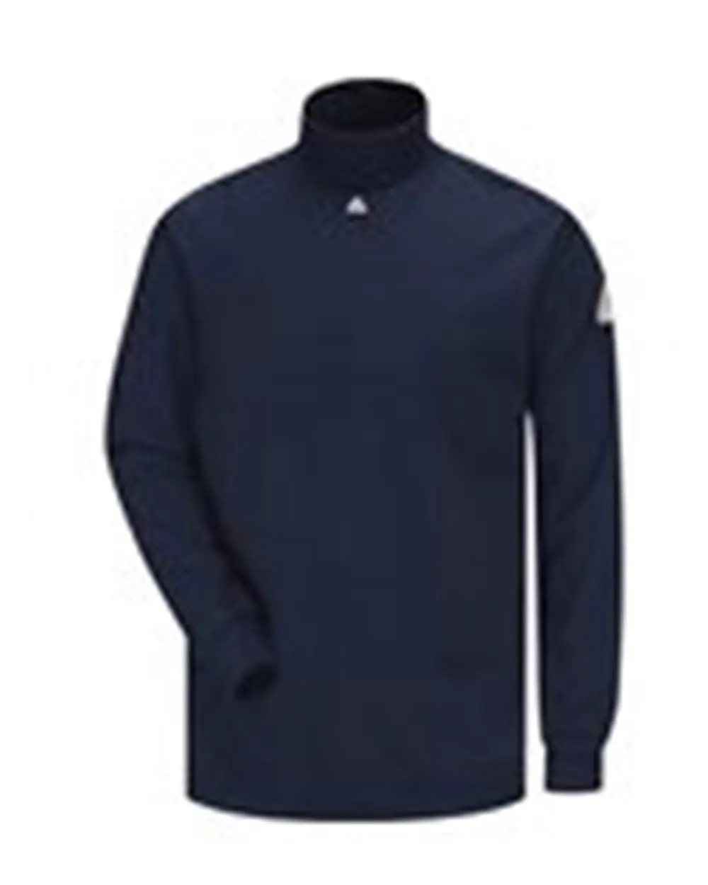 Bulwark Men's Tall Tagless Mock TurtleNeck EXCEL FR in Navy
