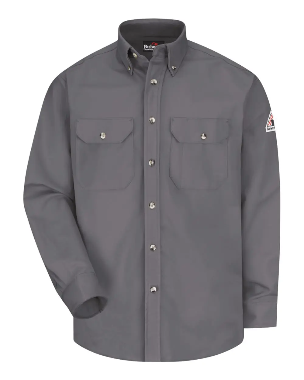 Bulwark Men's Tall Dress Uniform Shirt - Excel FR ComforTouch - 7 oz.