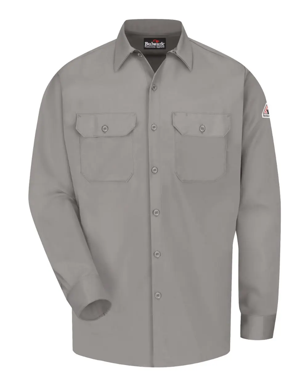 Bulwark Men's Tall Work Shirt - EXCEL FR® ComforTouch in Grey
