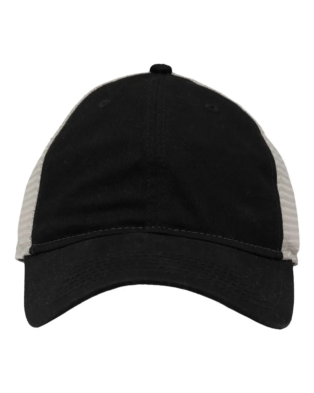 Sportsman Mesh Dad Hat Fit in Black/ Stone