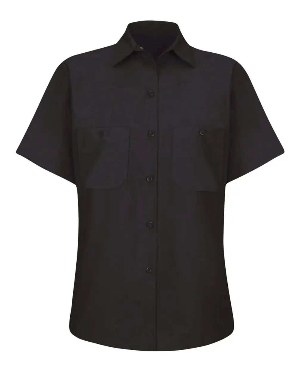 Red Kap Women's Industrial Work Shirt in Black