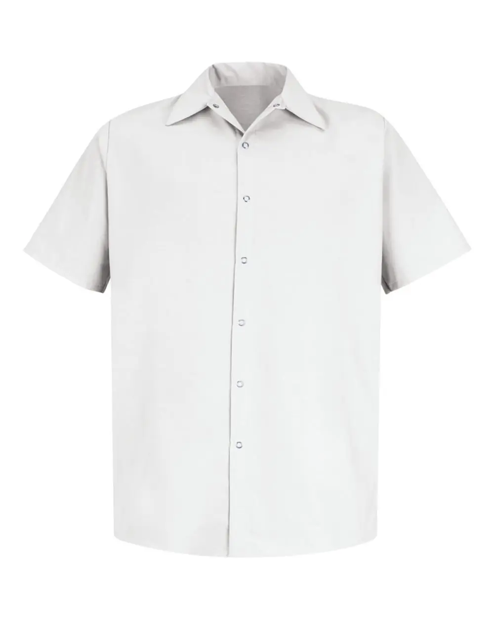 Red Kap Men's Tall Specialized Short Sleeve Pocketless Work Shirt