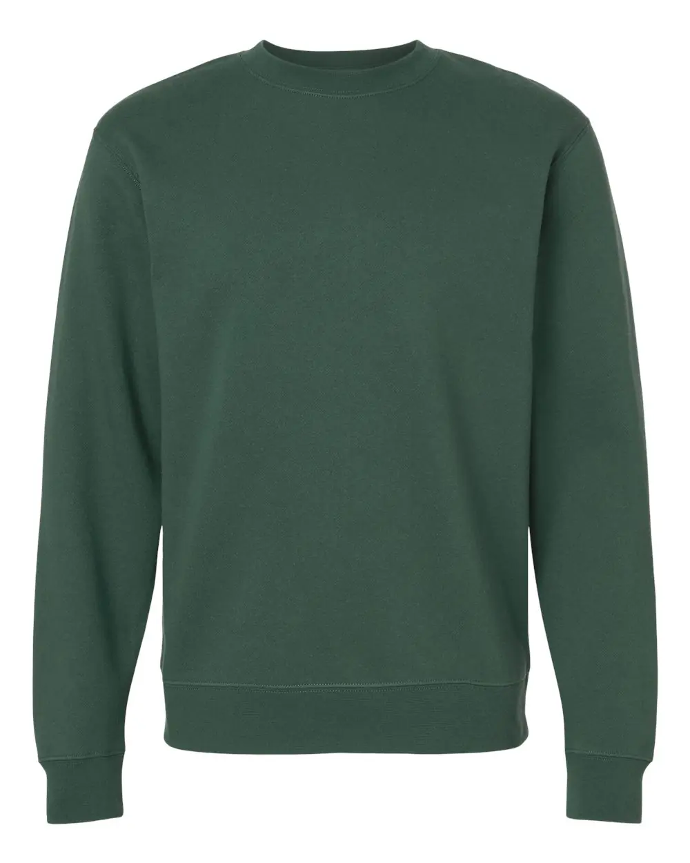 Independent Trading Co. Unisex Midweight Crewneck Sweatshirt in Alpine Green