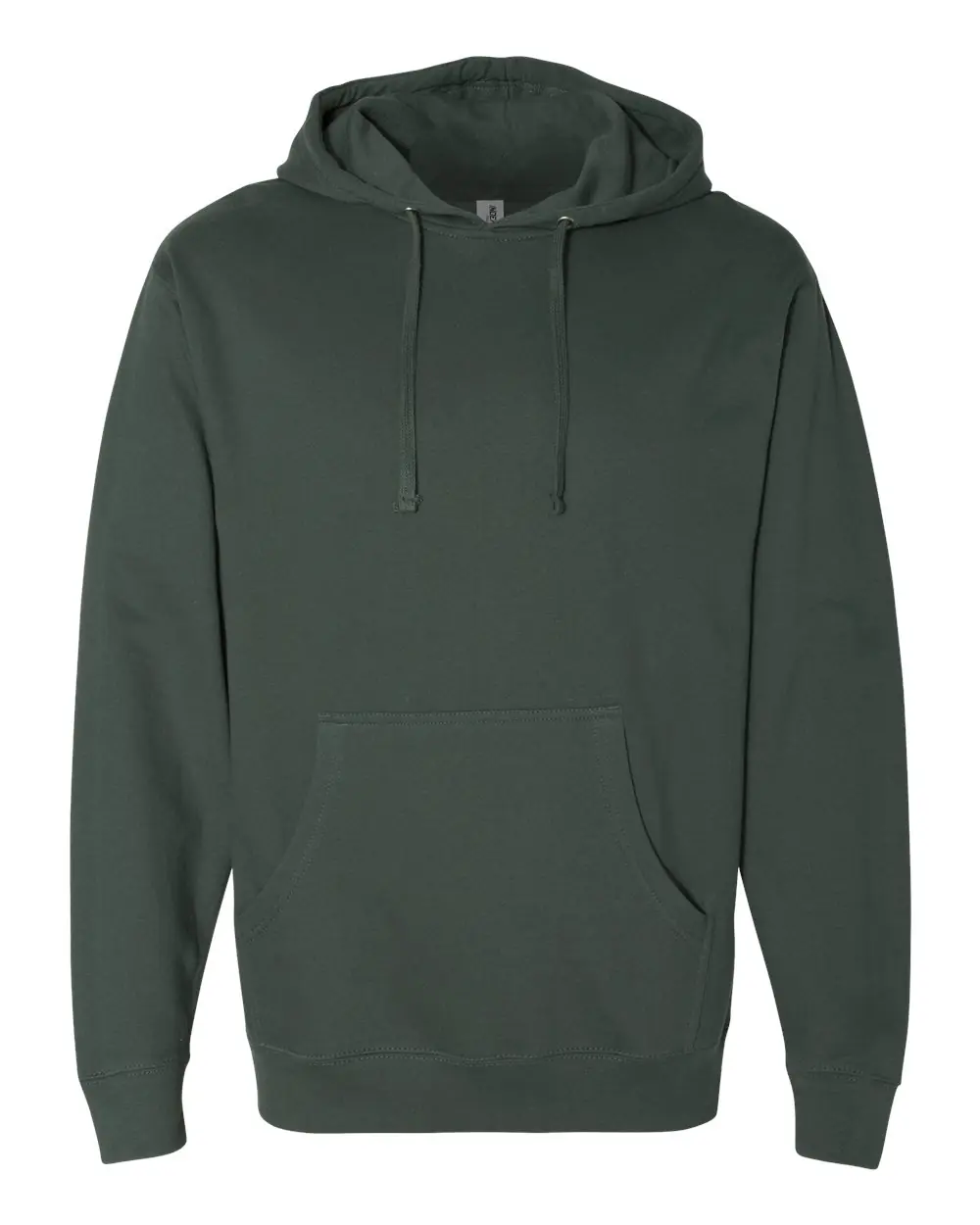 Independent Trading Co. Unisex Midweight Hooded Sweatshirt in Alpine Green