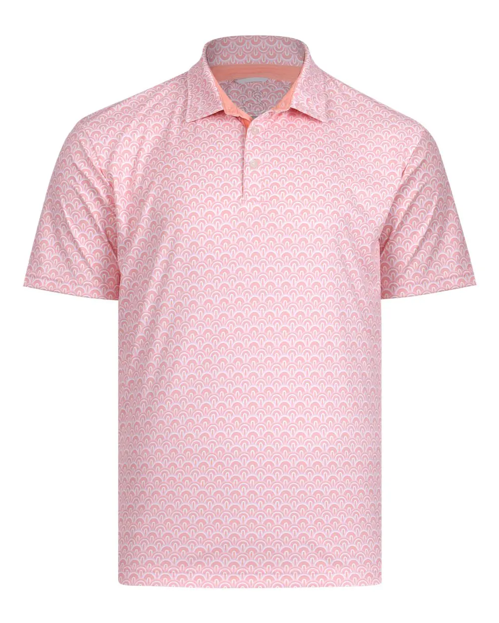 Swannies Men's Sands Polo in Orange Crush
