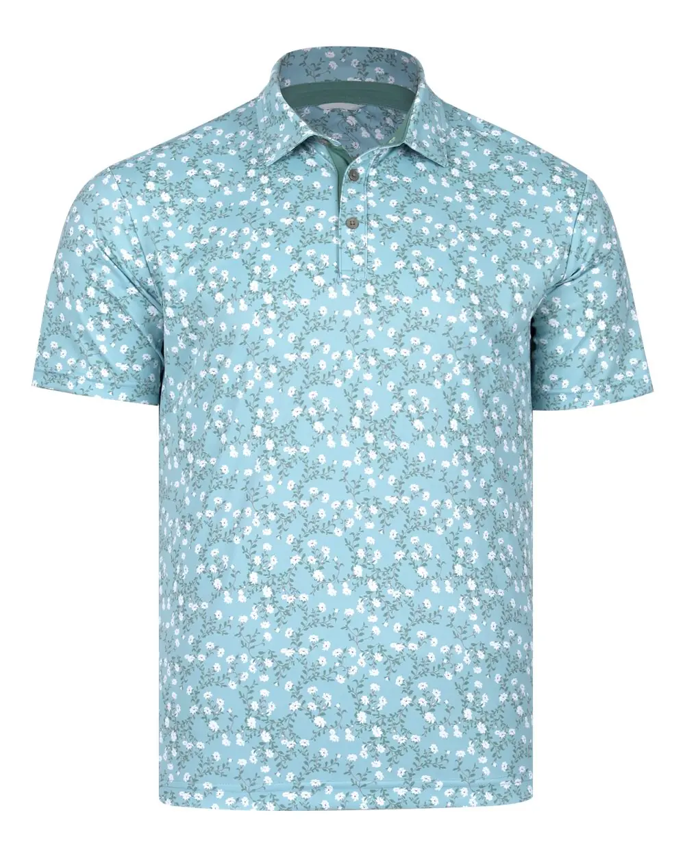 Swannies Men's Breeze Polo in Surf
