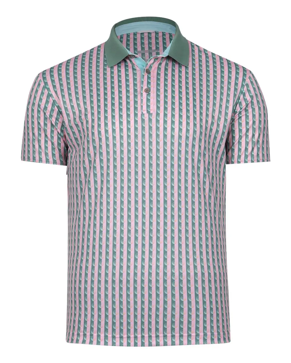 Swannies Men's Greens Piqué Polo