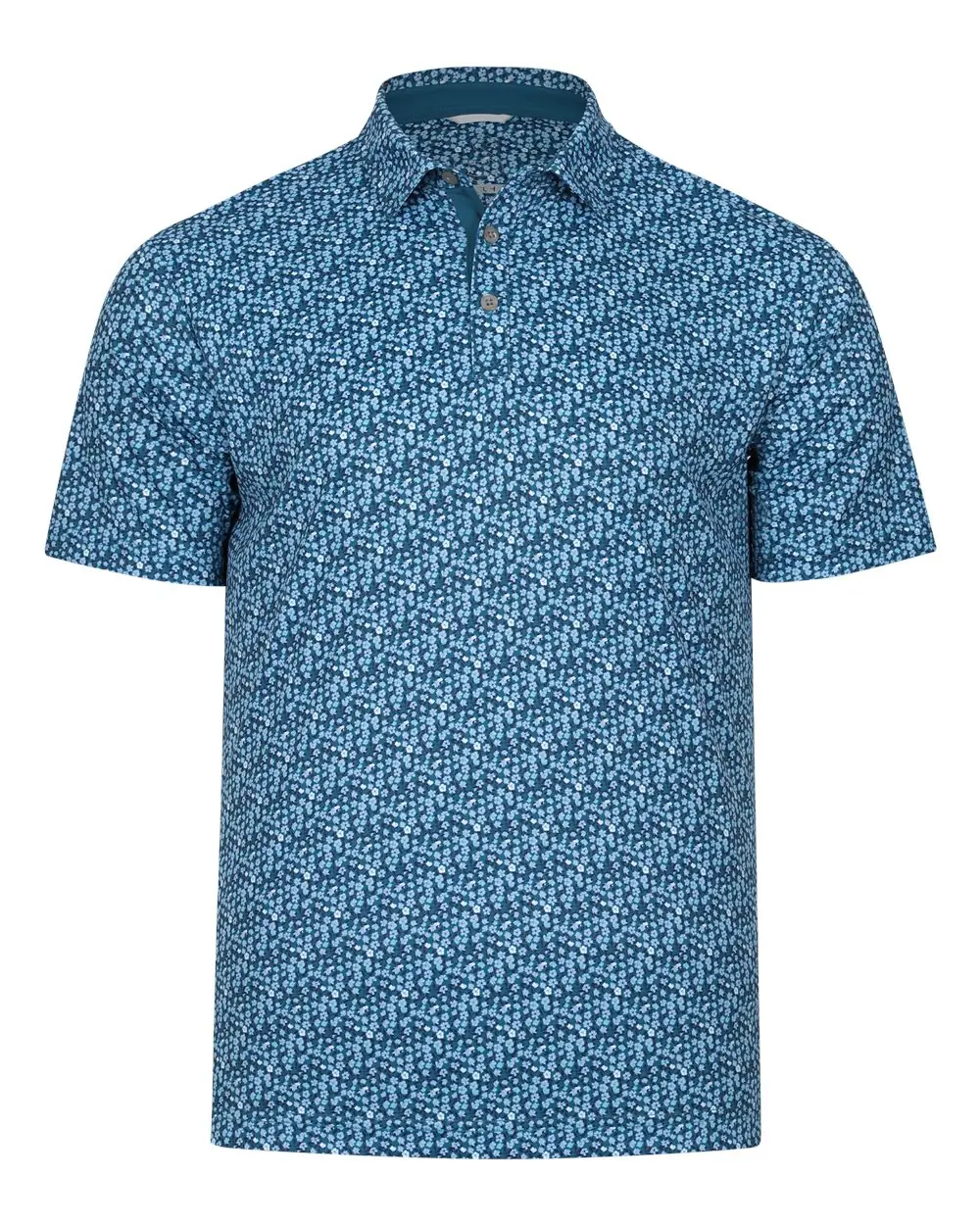 Swannies Men's Ridge Polo in Deep Lake