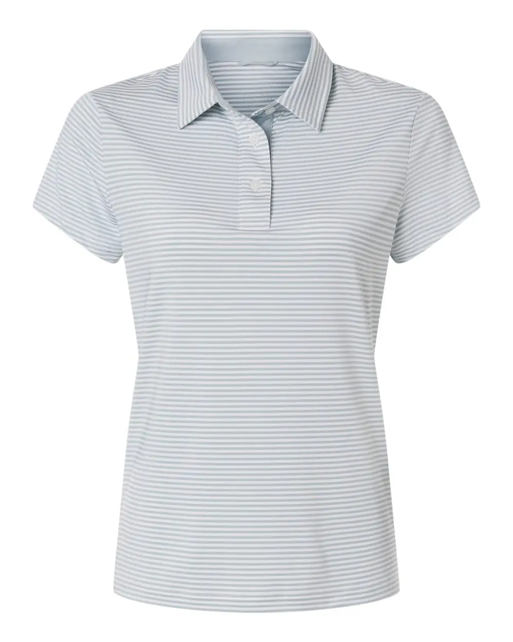 Swannies Women's Kayla Striped Polo in Glacier White