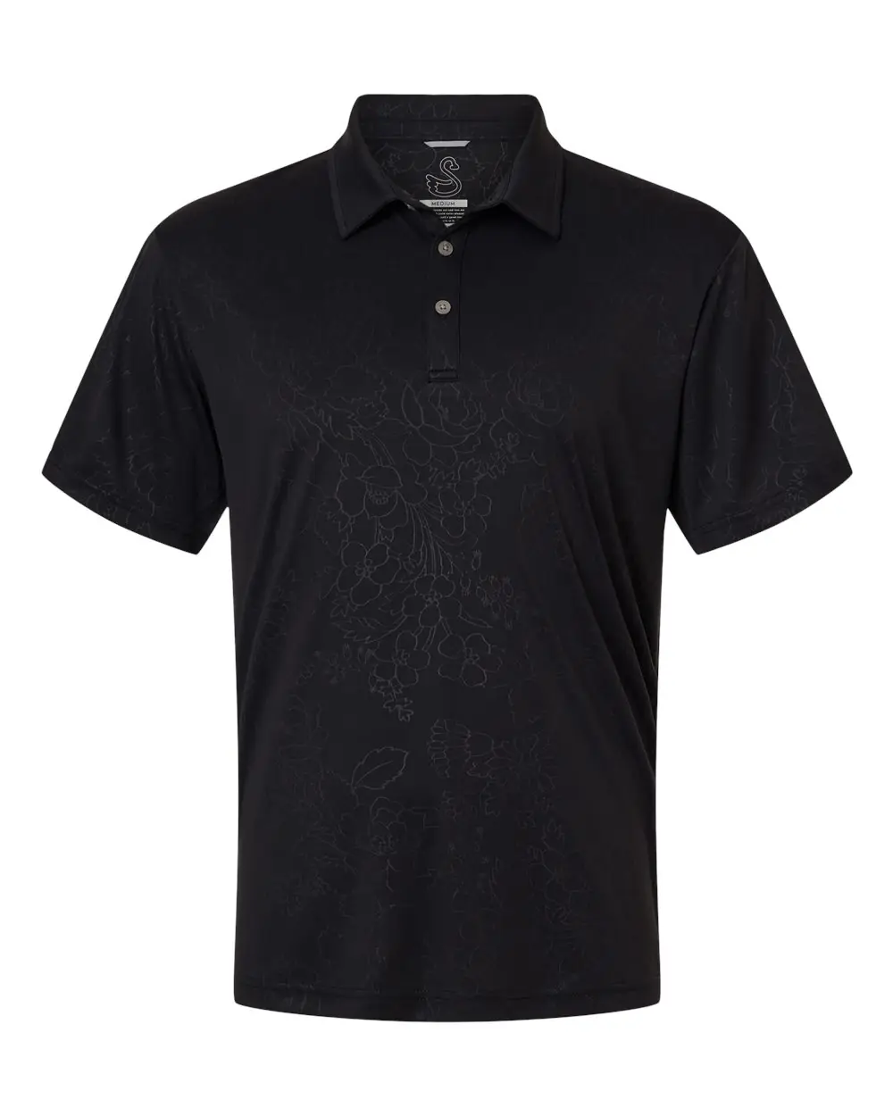 Swannies Men's Ehrman Polo in Black