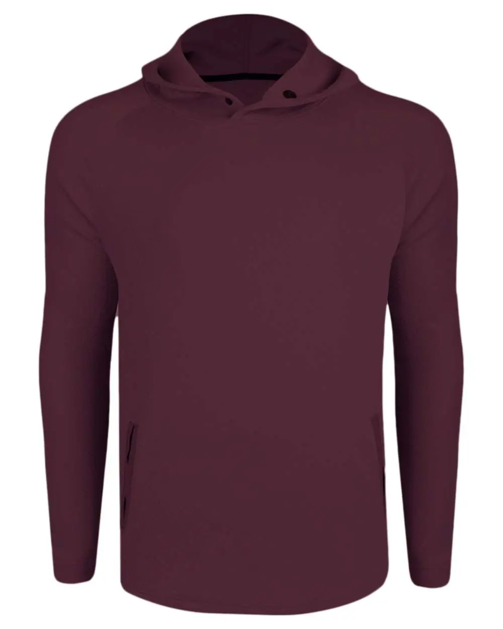 Swannies Unisex Camden Hooded Pullover in Maroon
