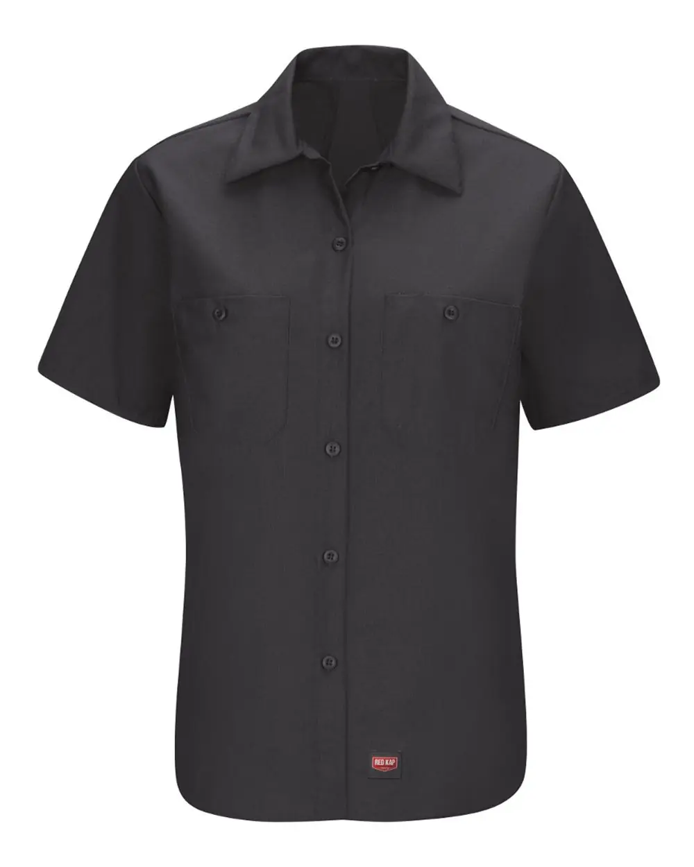 Red Kap Women's Mimix Work Shirt in Black