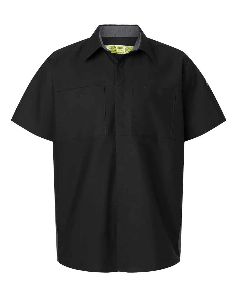 Red Kap Men's Performance Plus Short Sleeve Shirt with Oilblok Technology