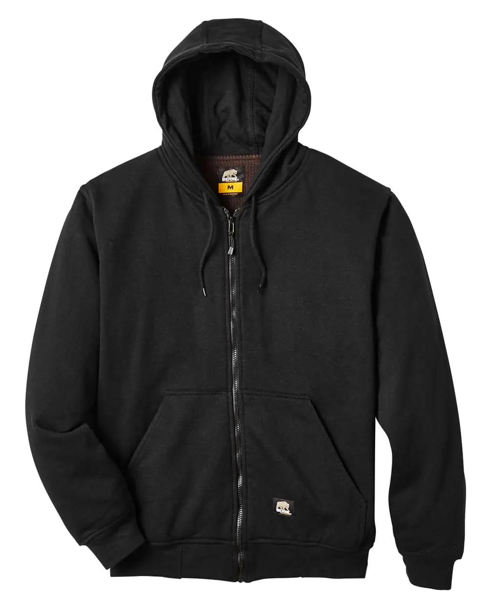 Berne Apparel Men's Heritage Thermal Lined Hooded Sweatshirt