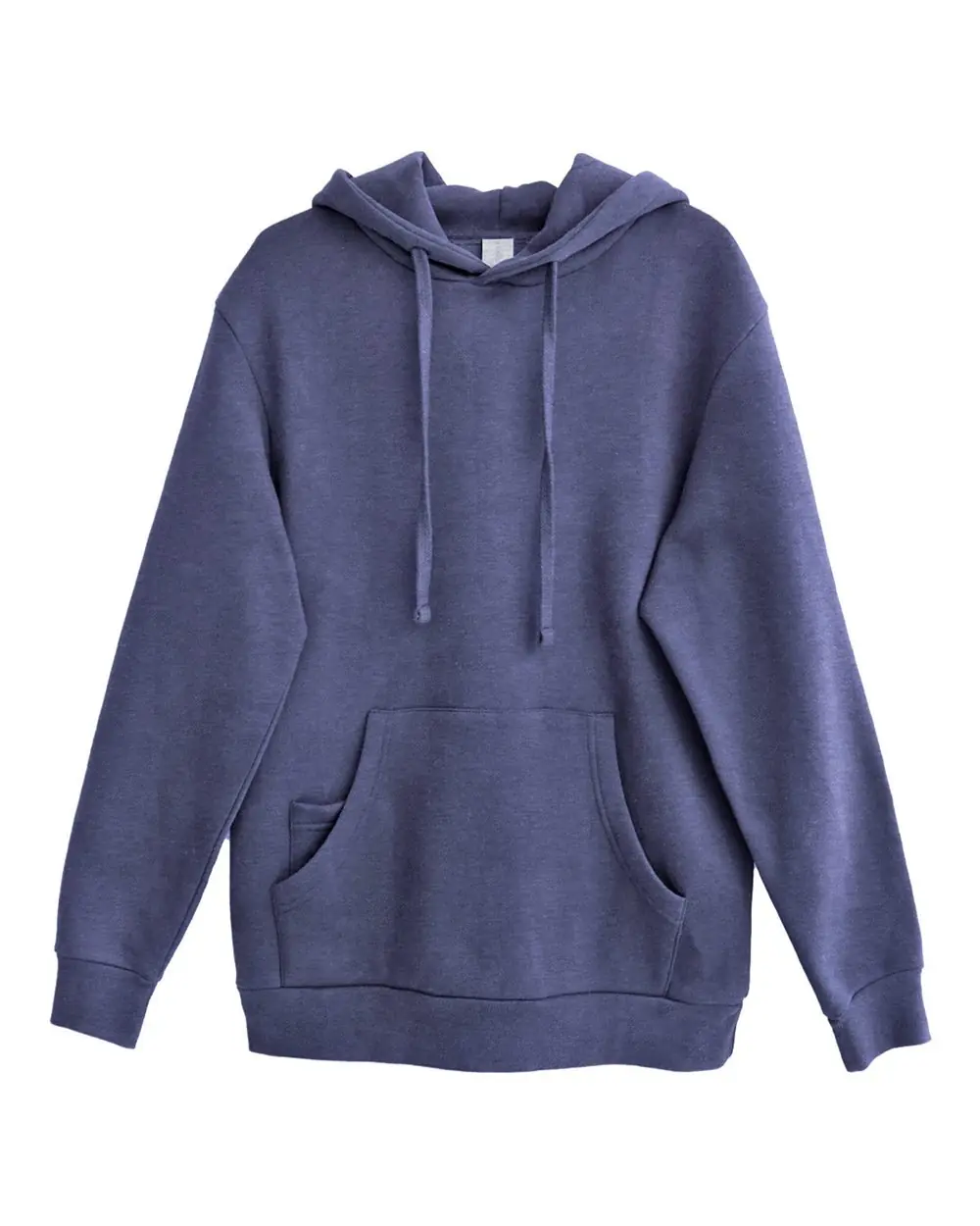Threadfast Apparel Unisex Epic Fleece Pullover Hooded Sweatshirt in Heather Navy