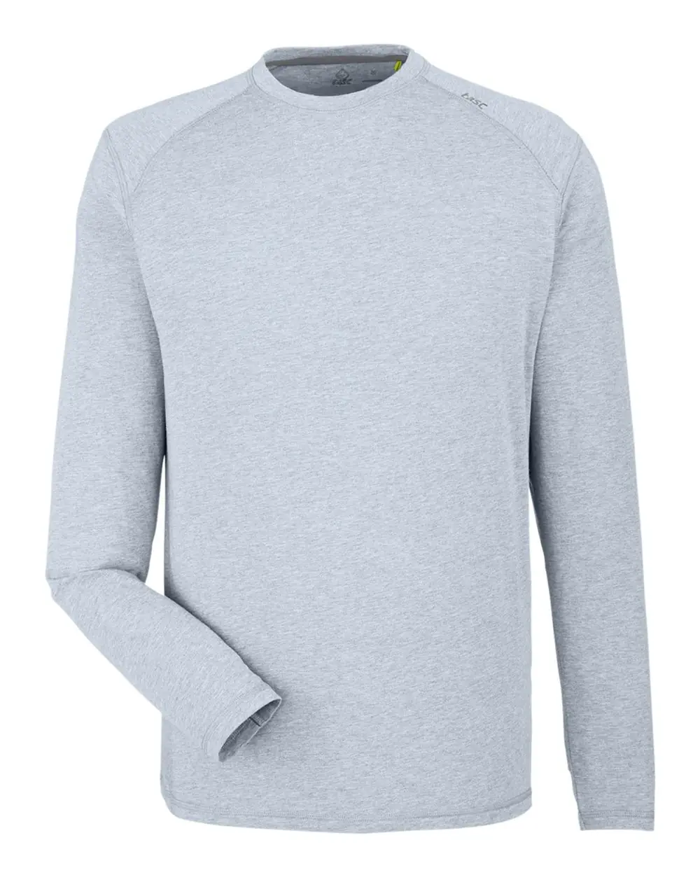 TASC Performance Inc Men's Carrollton Fitness Long Sleeve T-Shirt in Cloud Heather
