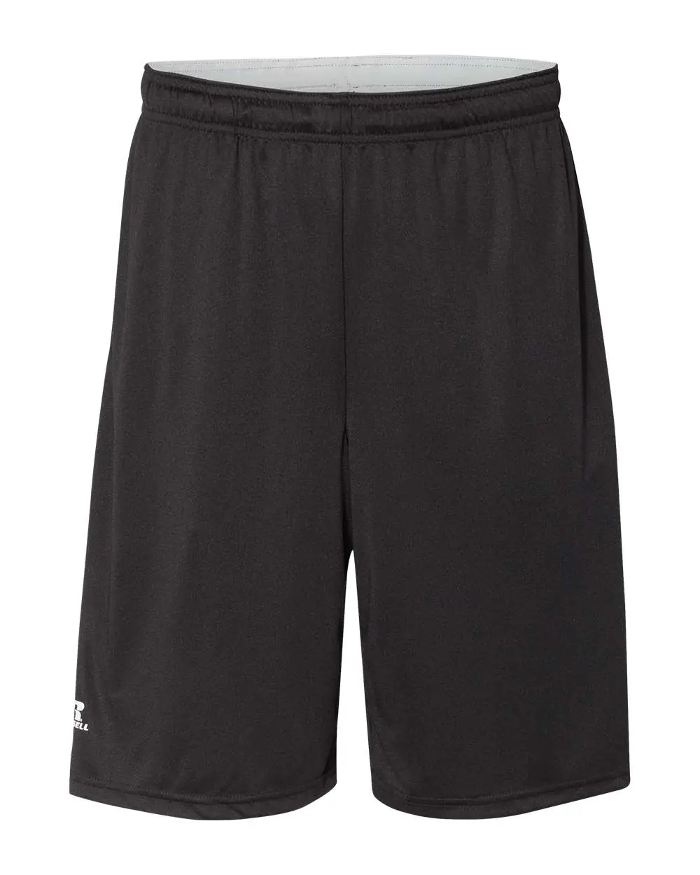Russell Athletic Men's Dri-Power® Essential 10" Shorts with Pockets in Black