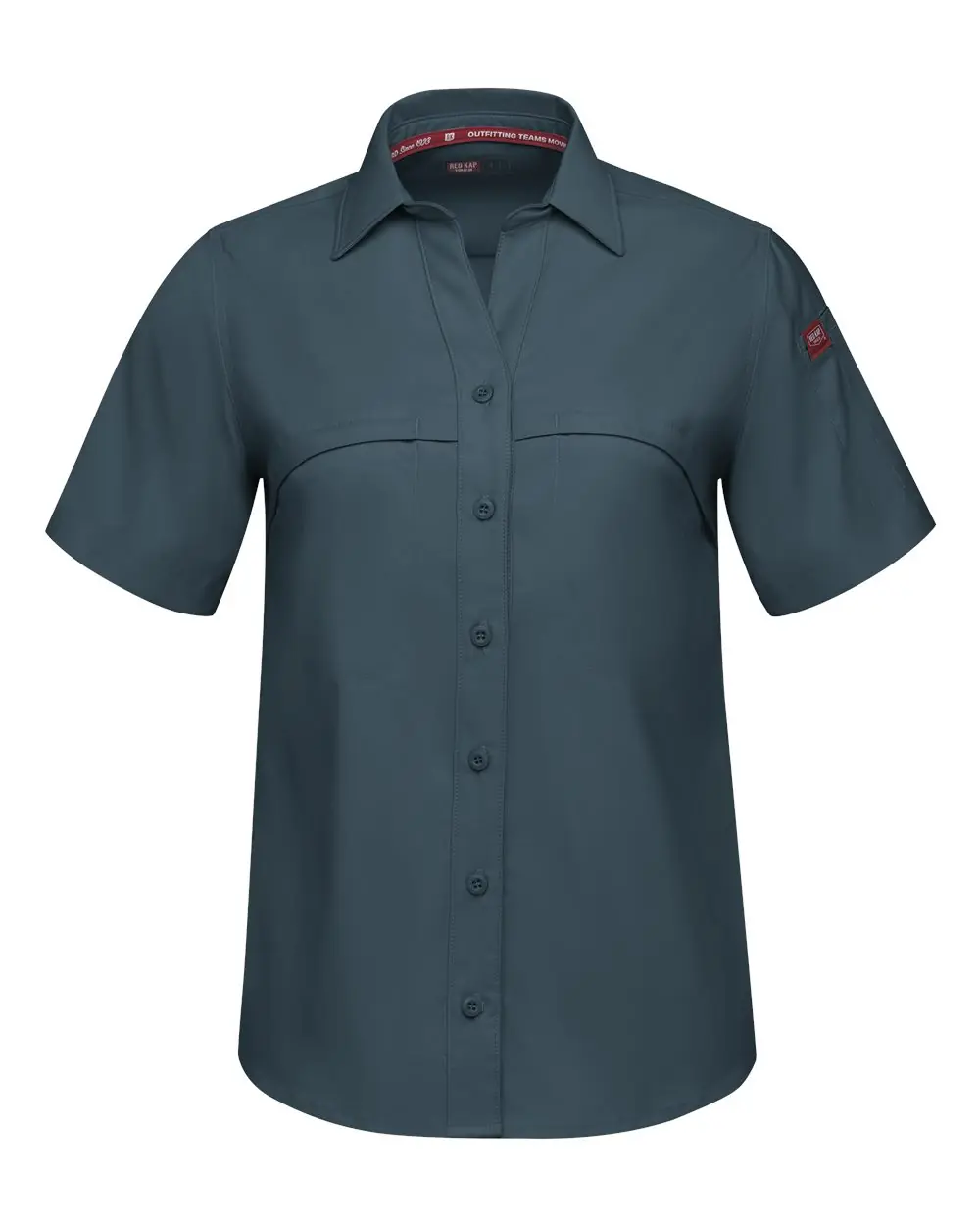 Red Kap Women's Cooling Work Shirt in Arctic