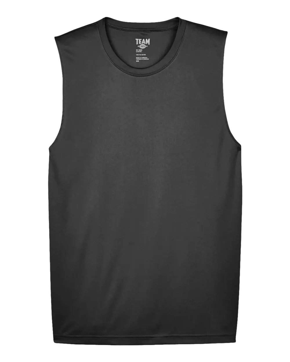Team 365 Men's Zone Performance Muscle T-Shirt in Black