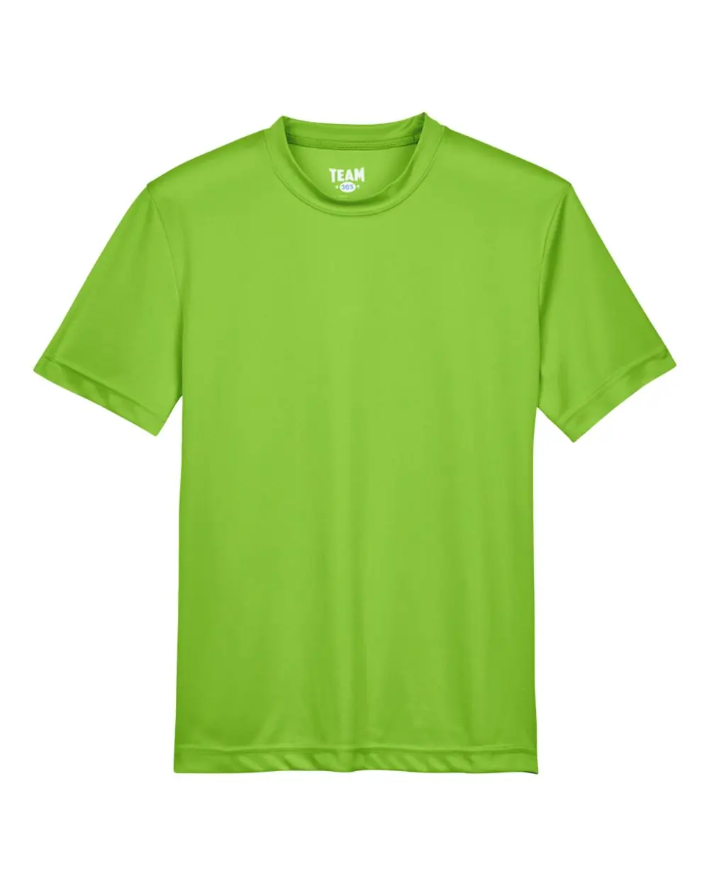 Team 365 Youth Zone Performance T-Shirt in Acid Green