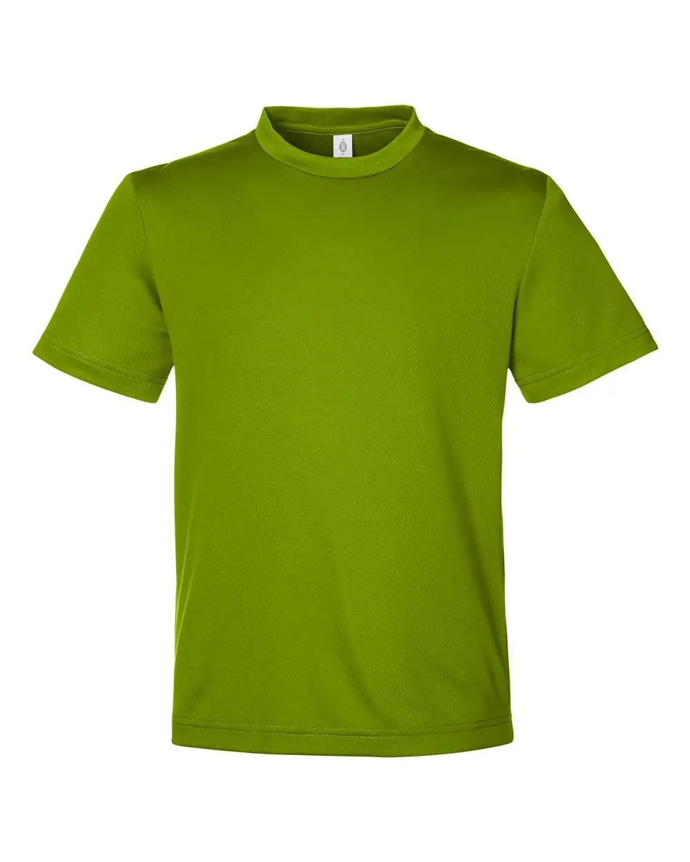 Team 365 Youth Zone Performance Mesh T-Shirt in Acid Green