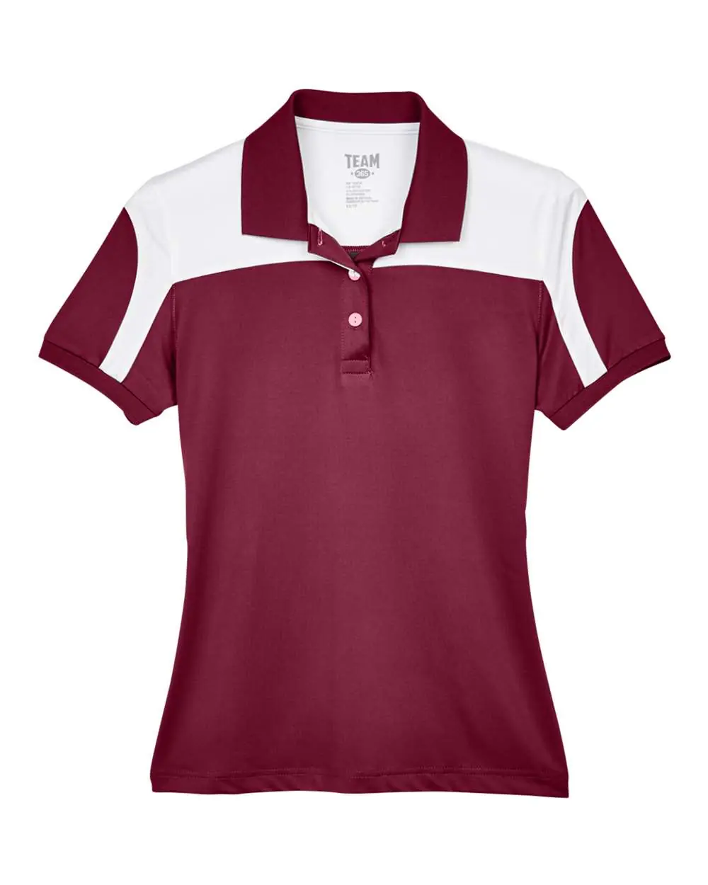 Team 365 Women's Victor Performance Polo in Sport Maroon
