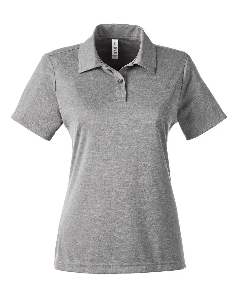 Team 365 Women's Zone Sonic Heather Performance Polo in Athletic Heather