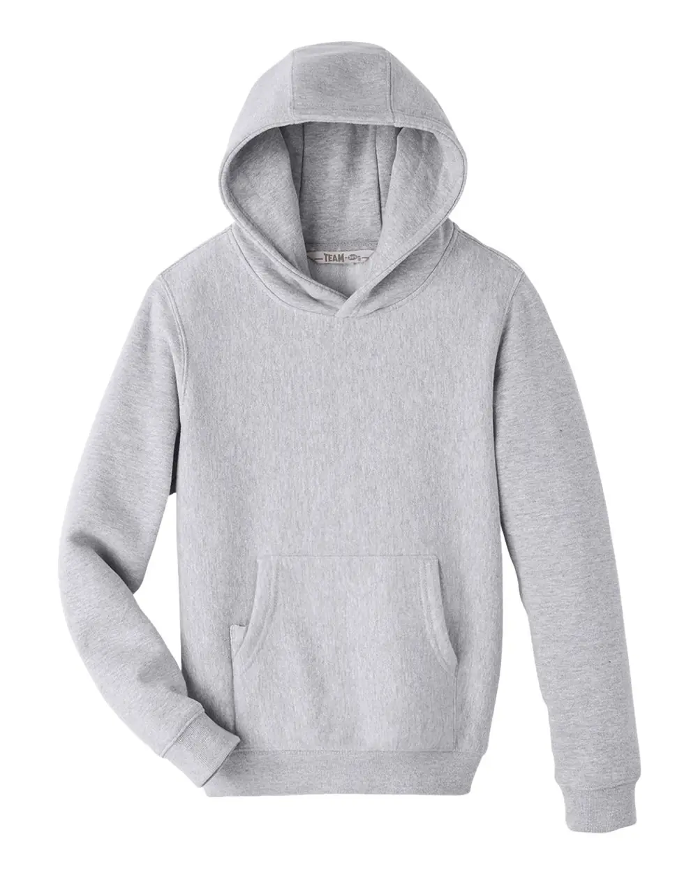 Team 365 Youth Zone HydroSport™ Heavyweight Hooded Sweatshirt in Athletic Heather