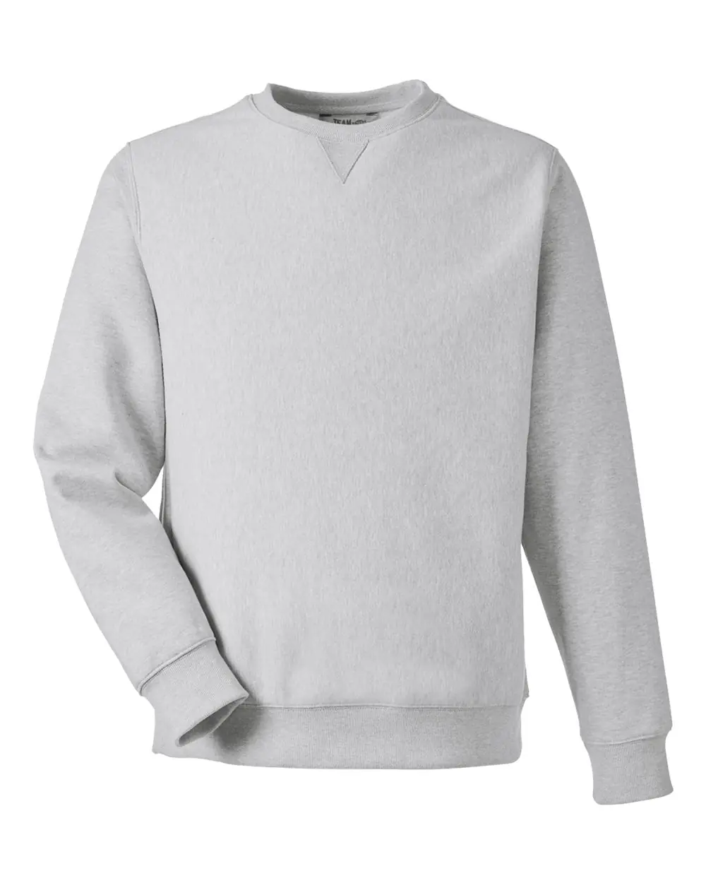 Team 365 Unisex Zone HydroSport™ Heavyweight Crewneck Sweatshirt in Athletic Heather