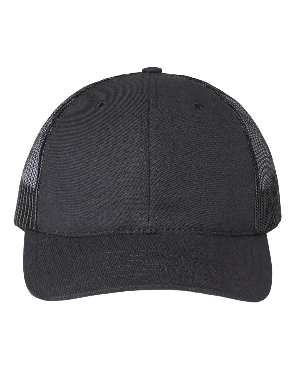 Classic Caps USA-Made Trucker Cap in Black