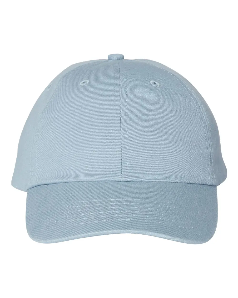 Valucap Bio-Washed Classic Dad Hat in Baby Blue