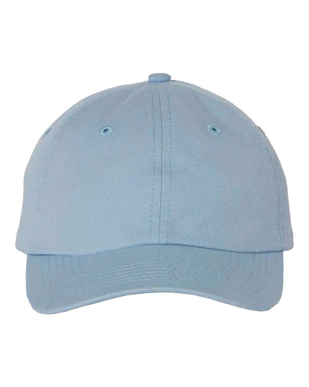 Valucap Youth Small Fit Bio-Washed Dad Hat in Baby Blue