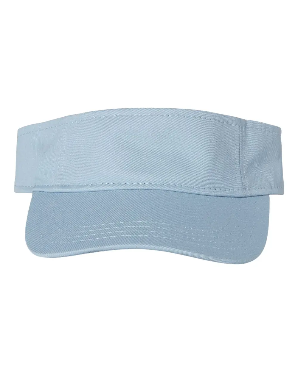 Valucap Bio-Washed Visor in Baby Blue