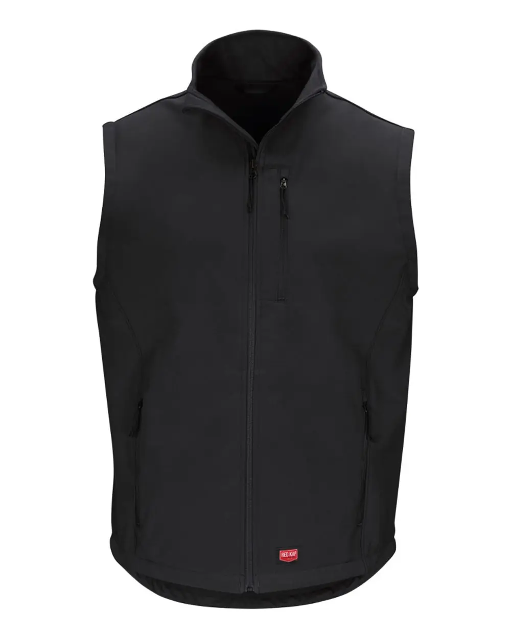 Red Kap Men's Soft Shell Vest in Black