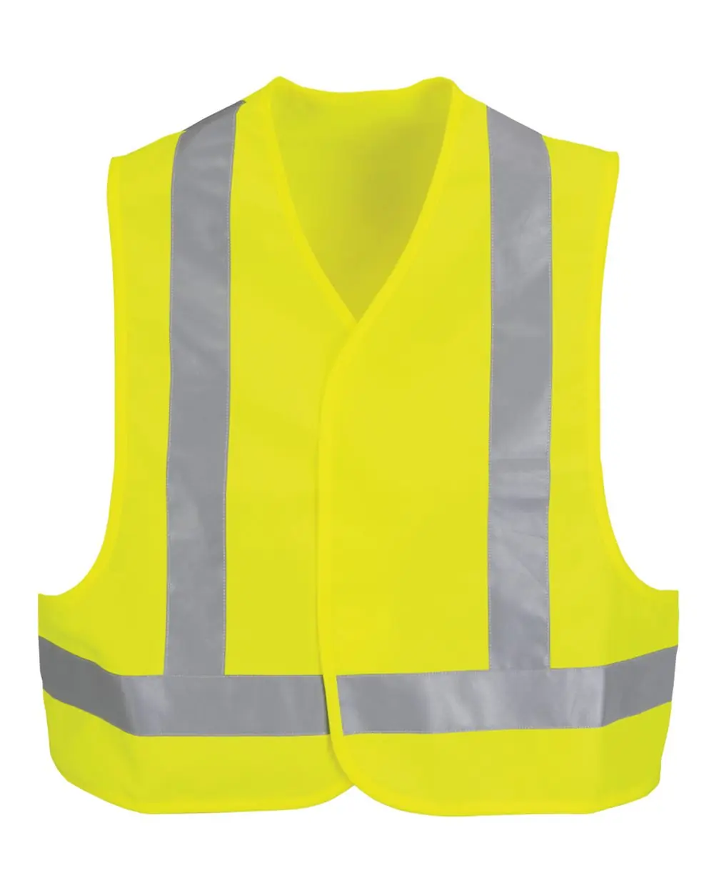 Red Kap Men's High Visibility Safety Vest in Yellow/ Green