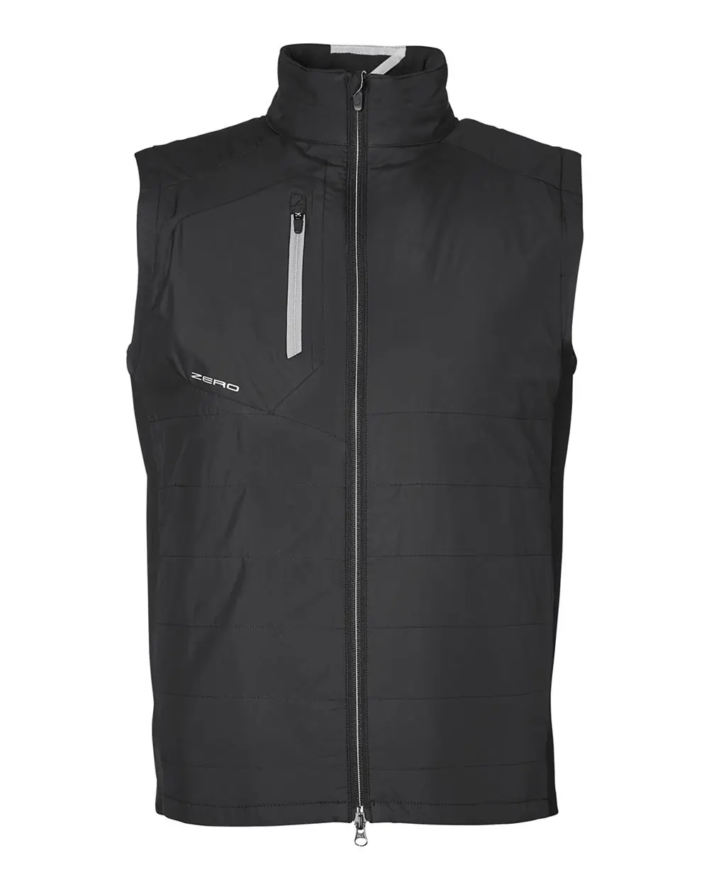 Zero Restriction Men's Lightweight Hybrid Vest in Black