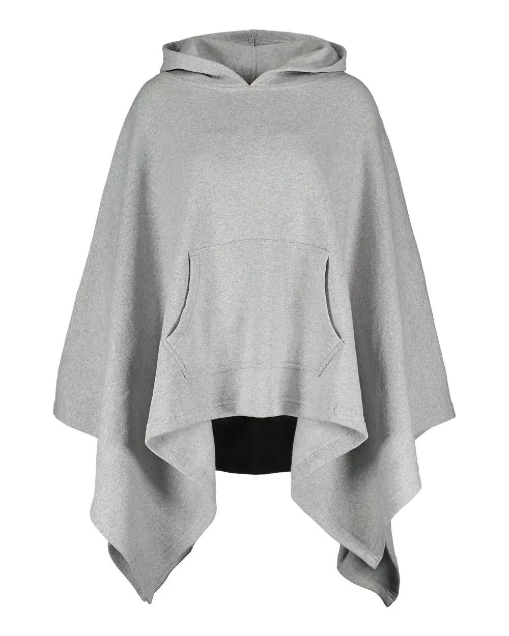 MV Sport Women's Amanda Fleece Poncho in Grey Heather