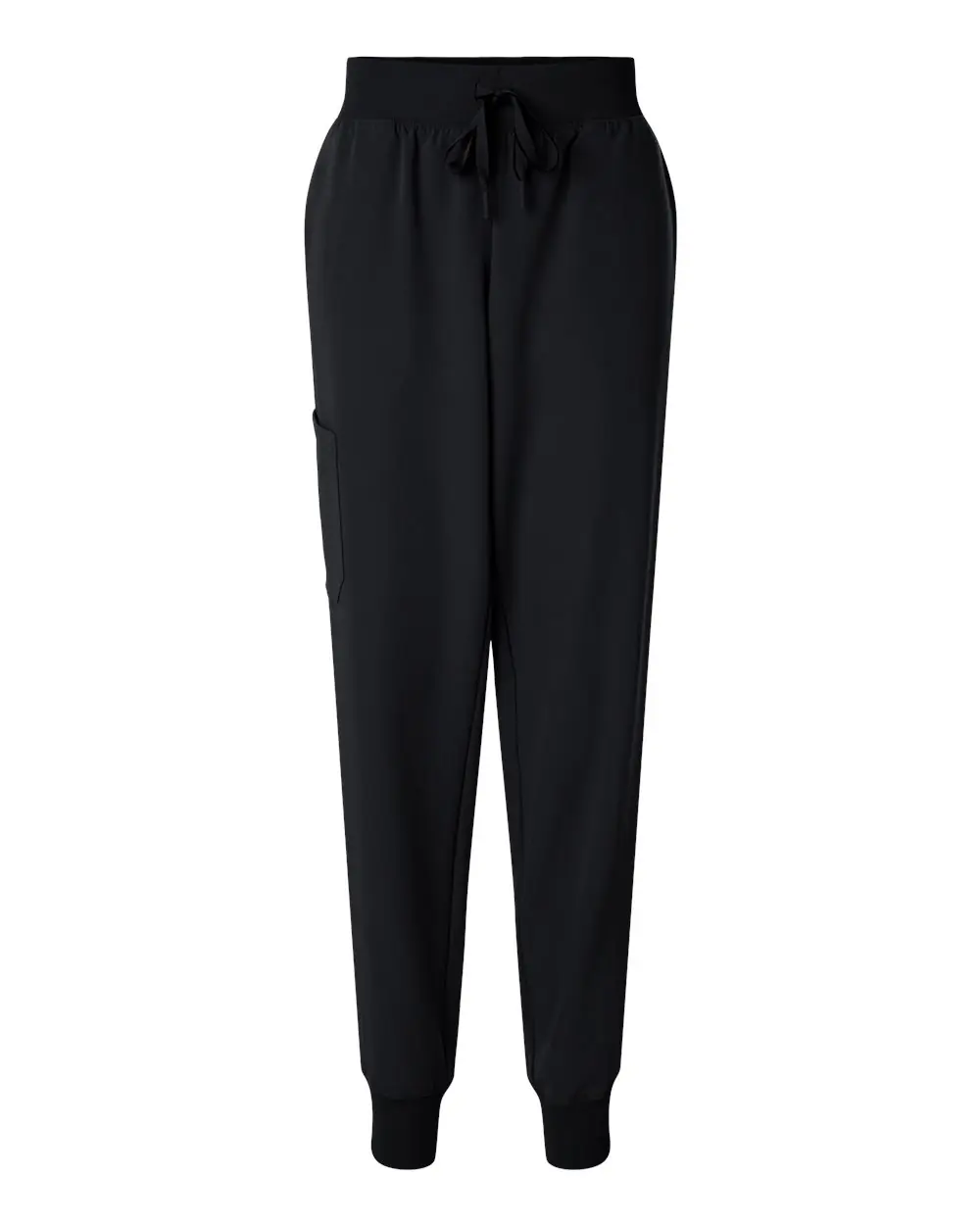 Jaanuu Women's Silex Knit-Waist Scrub Joggers in Black