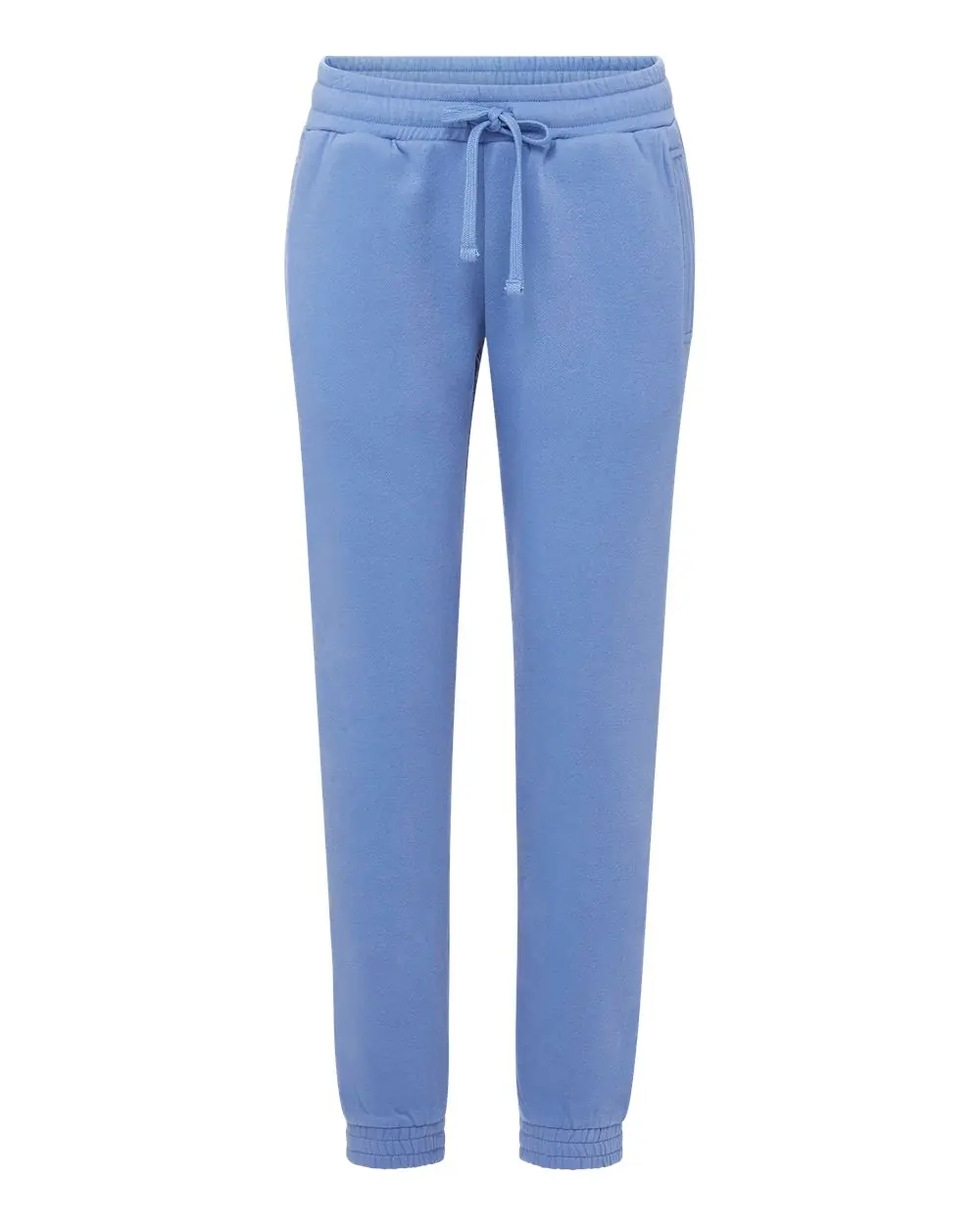 MV Sport Women's Vintage Fleece Joggers in Blue Iris