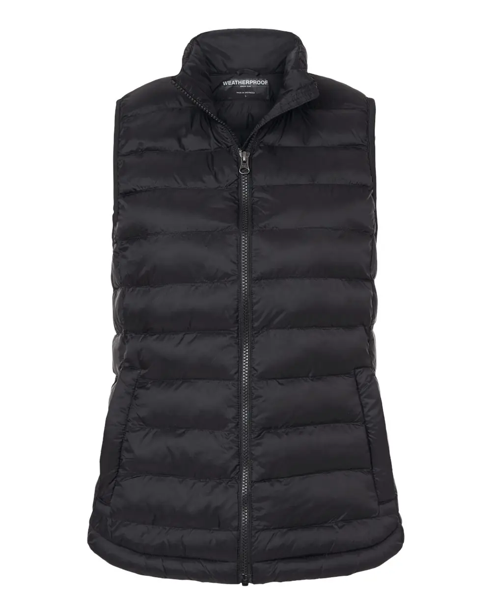 Weatherproof Women's Lightweight Poly-filled Packable Vest in Black
