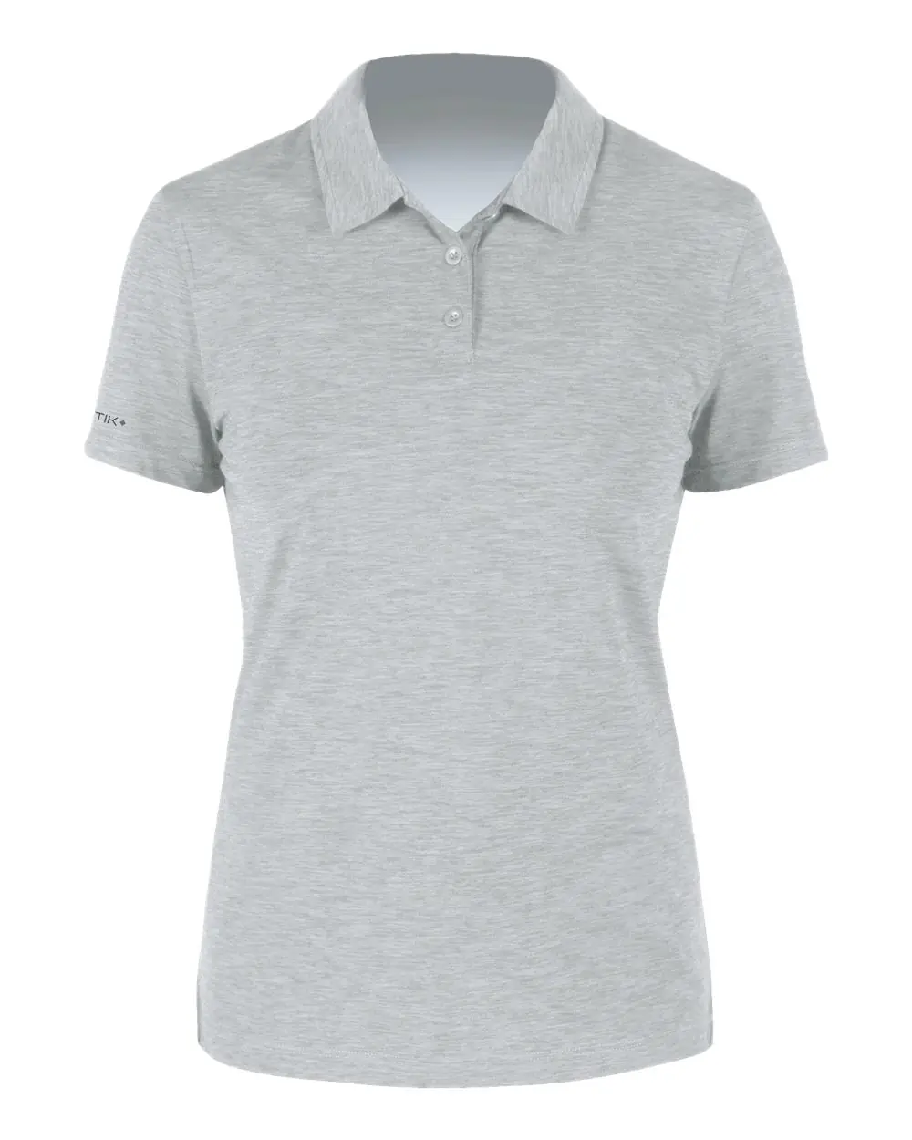 ANETIK Women's Breeze Tech Polo in Alloy Heathered