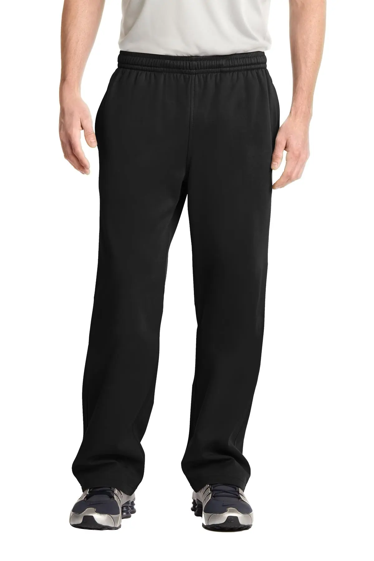 Sport-Tek Sport-Wick Fleece Pant. in Black