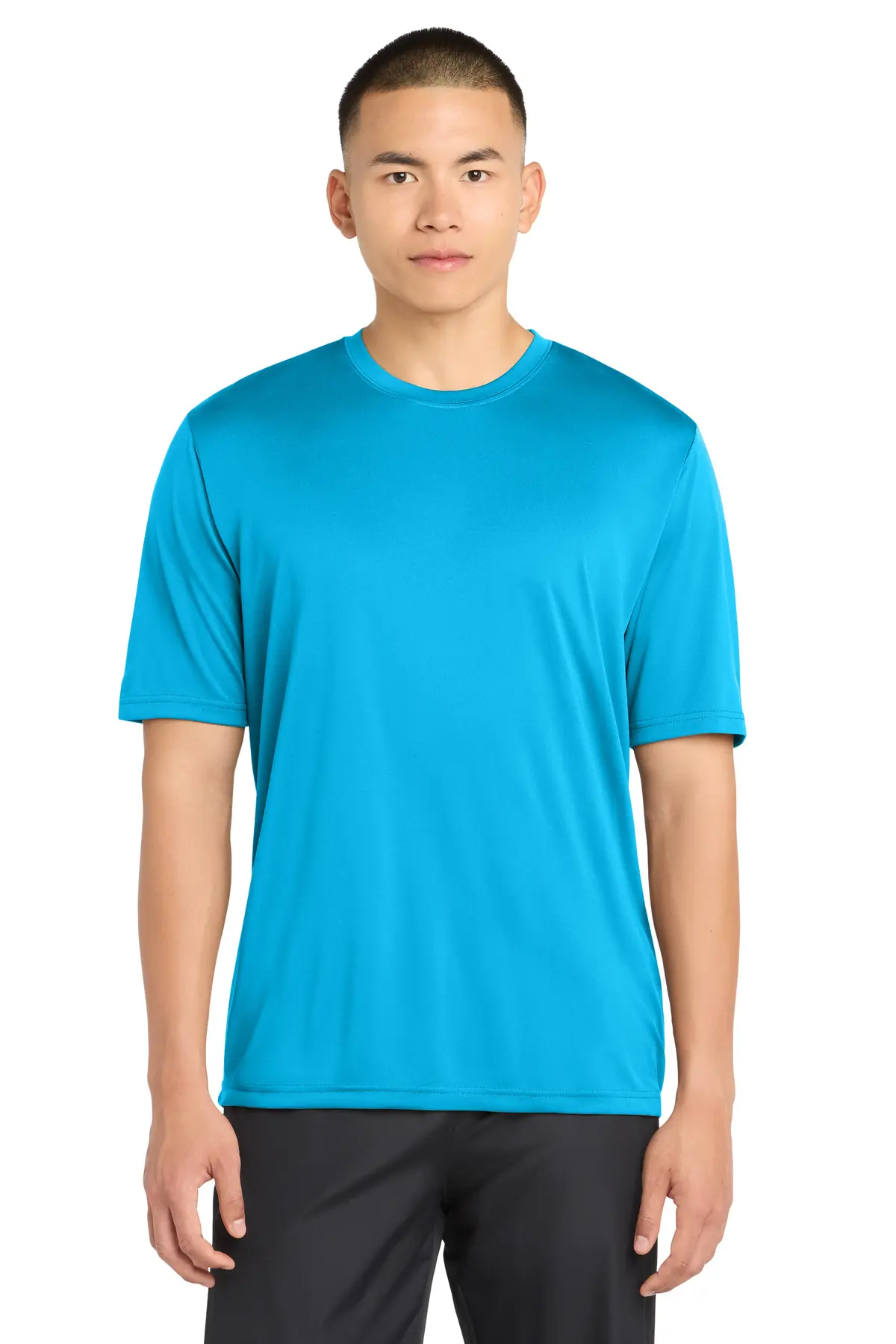 Sport-Tek PosiCharge Tough Tee. in Atomic Blue