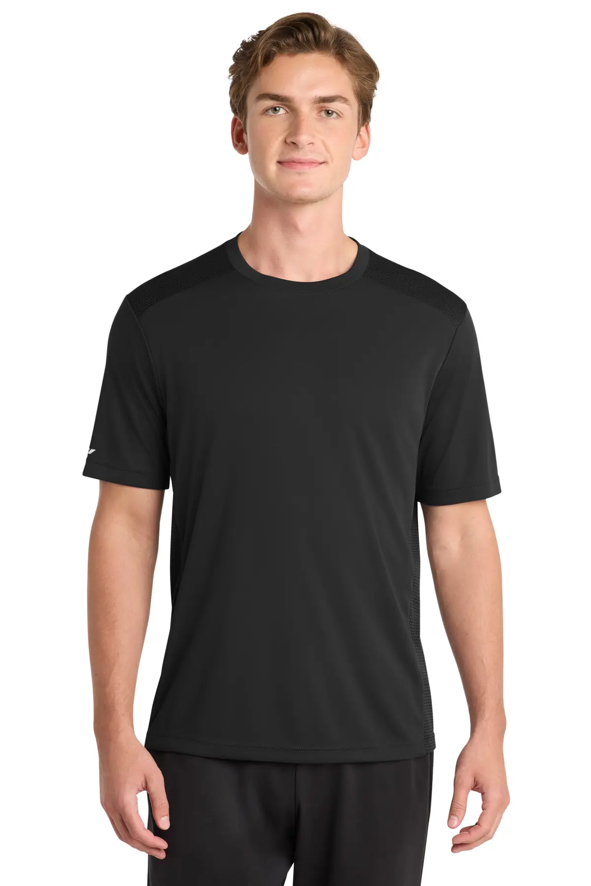 Sport-Tek PosiCharge Elevate Tee. in Black