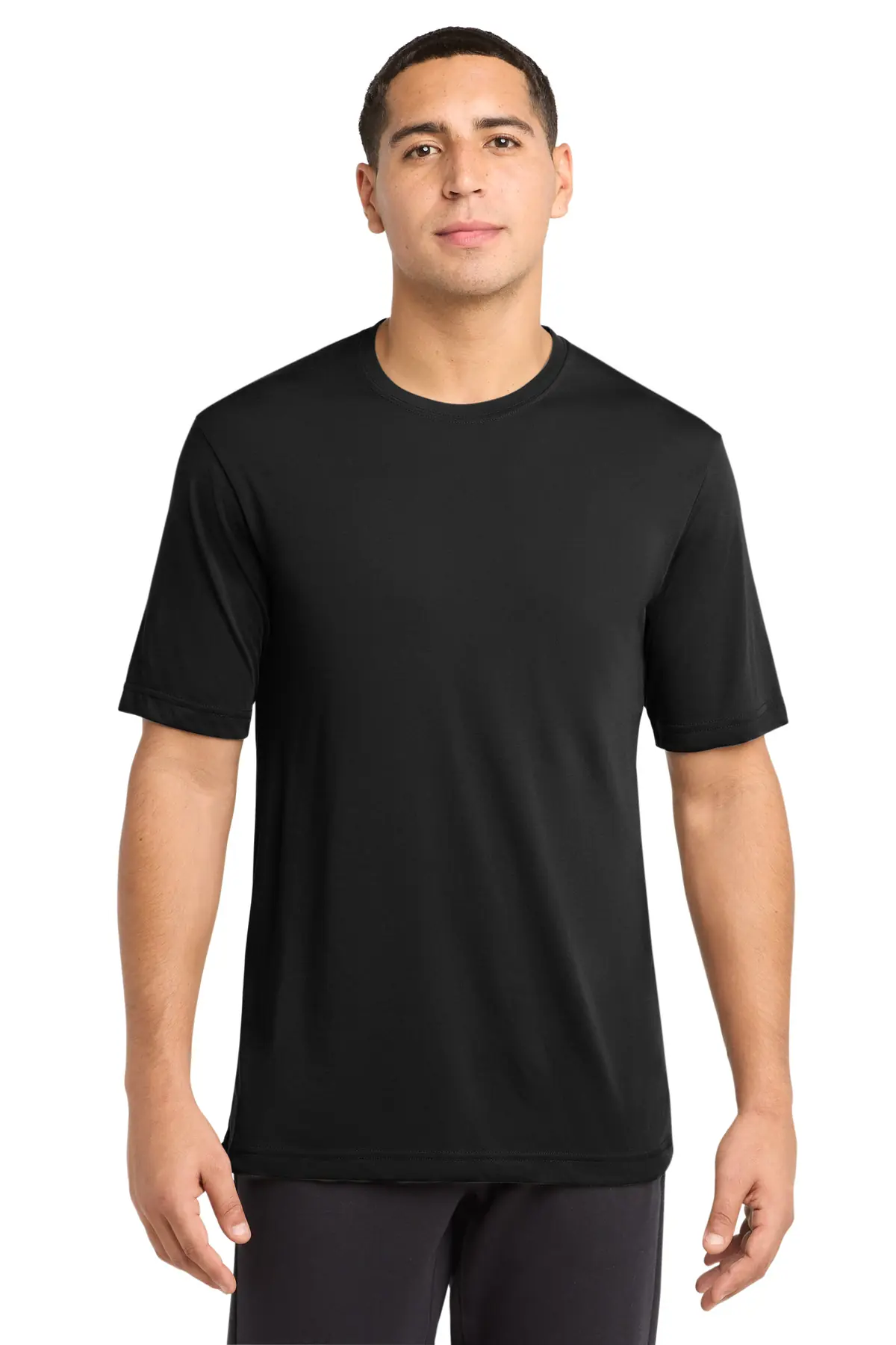 Sport-Tek PosiCharge Competitor Cotton Touch Tee. in Black