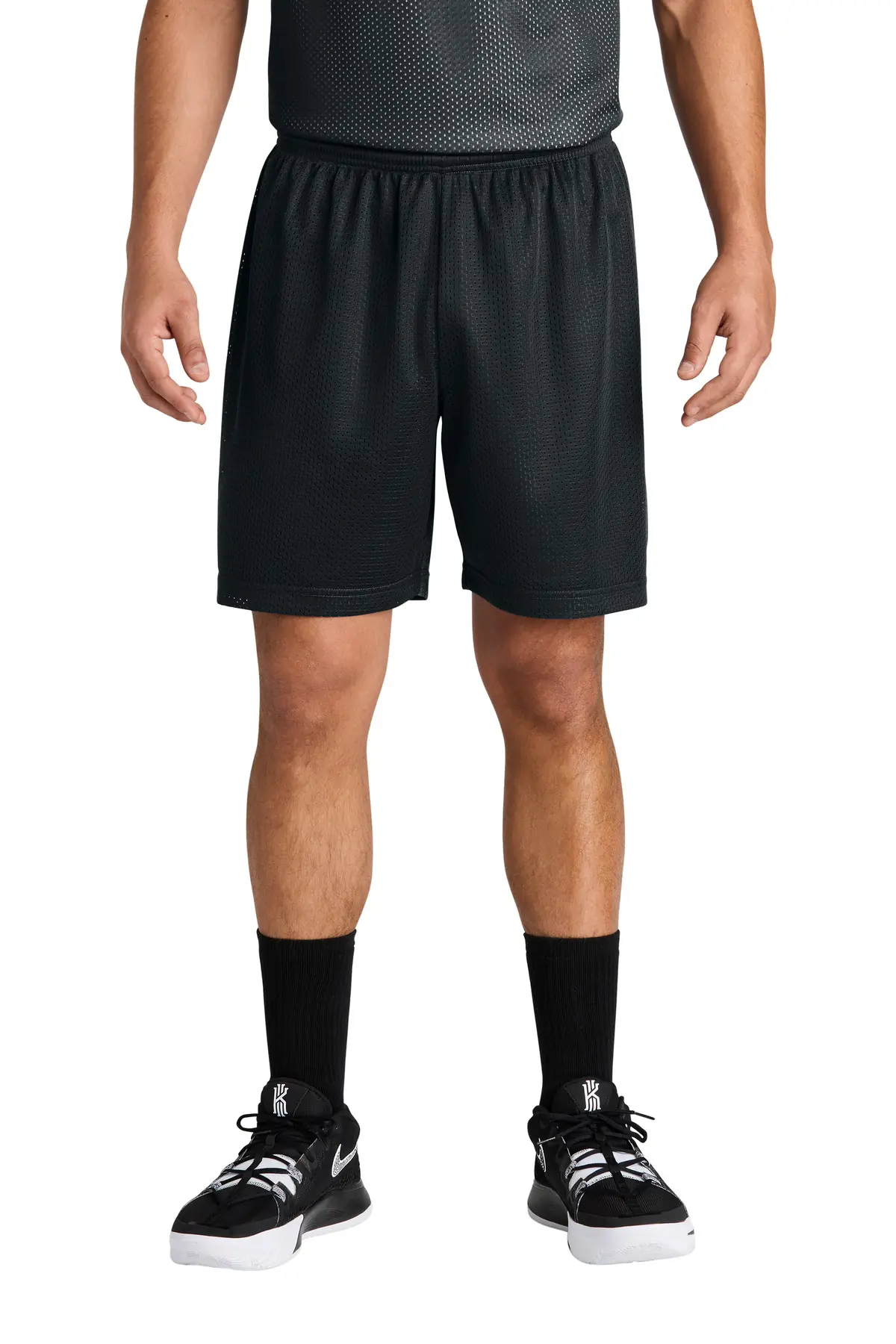 Sport-Tek PosiCharge Mesh 7 Short in Black