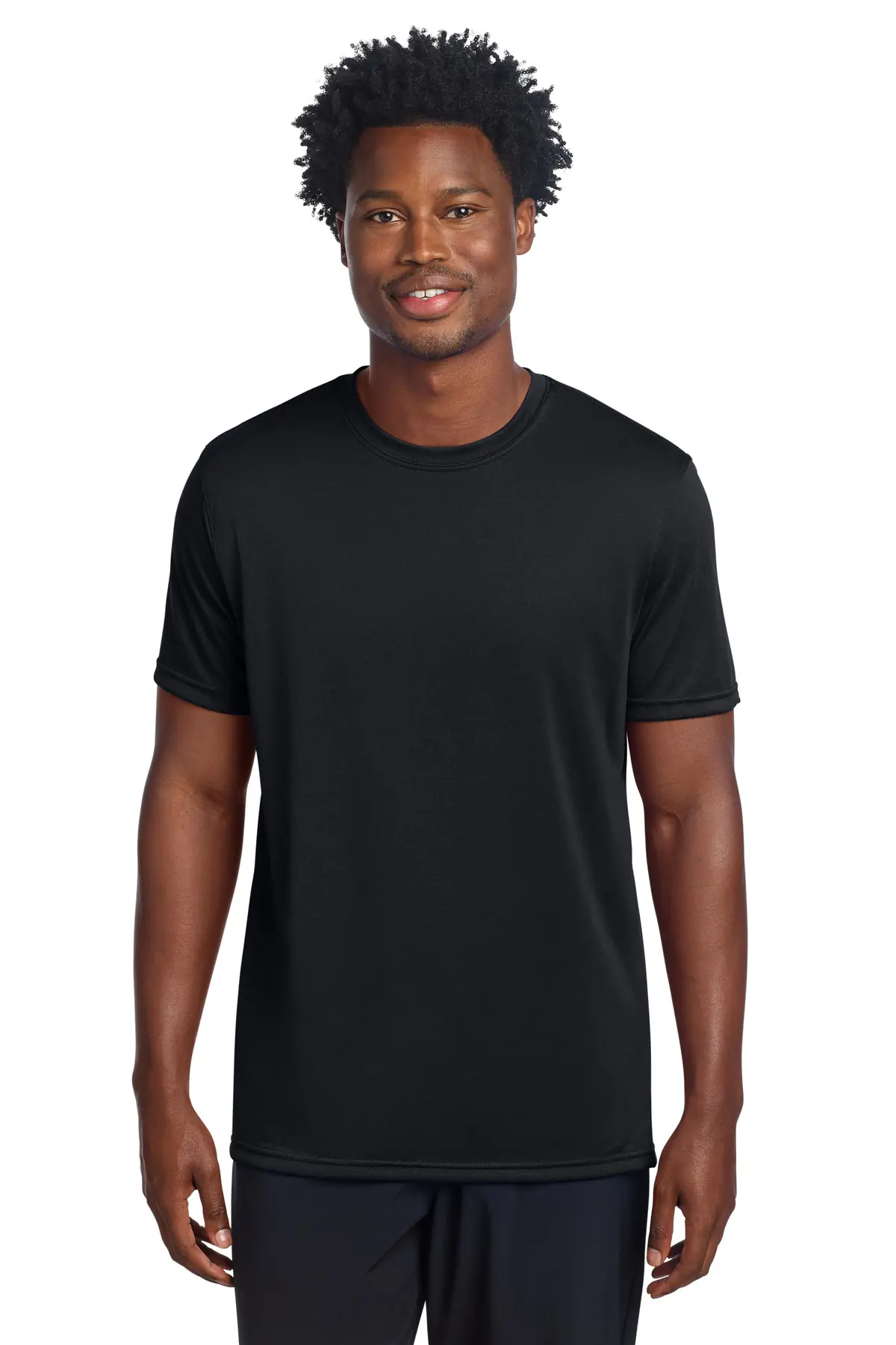 Sport-Tek Echo Tee in Black