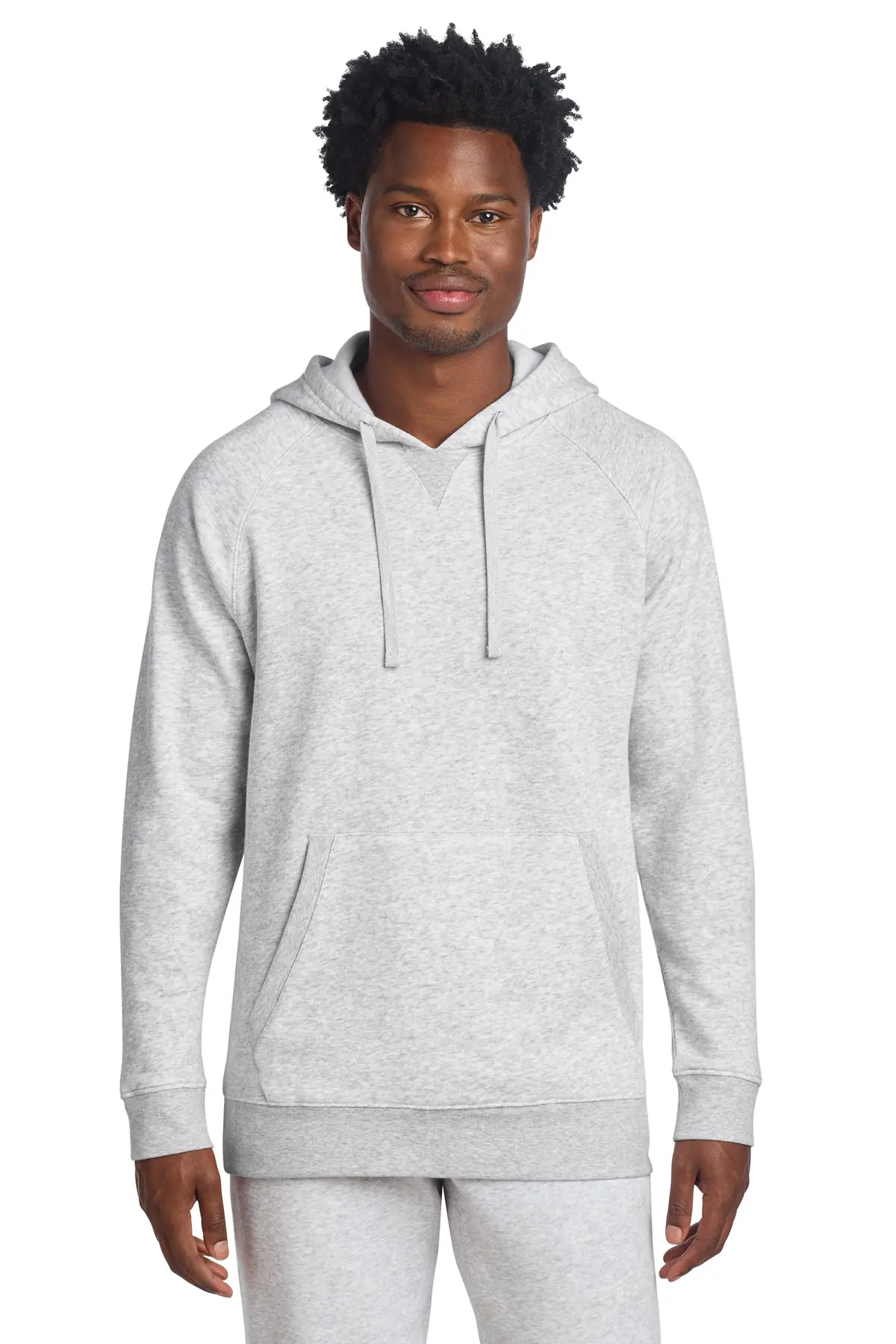 Sport-Tek Drive Fleece Pullover Hoodie in Athletic Heather
